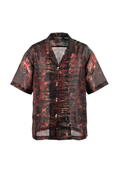 EMBER VEIL ORGANZA SHIRT