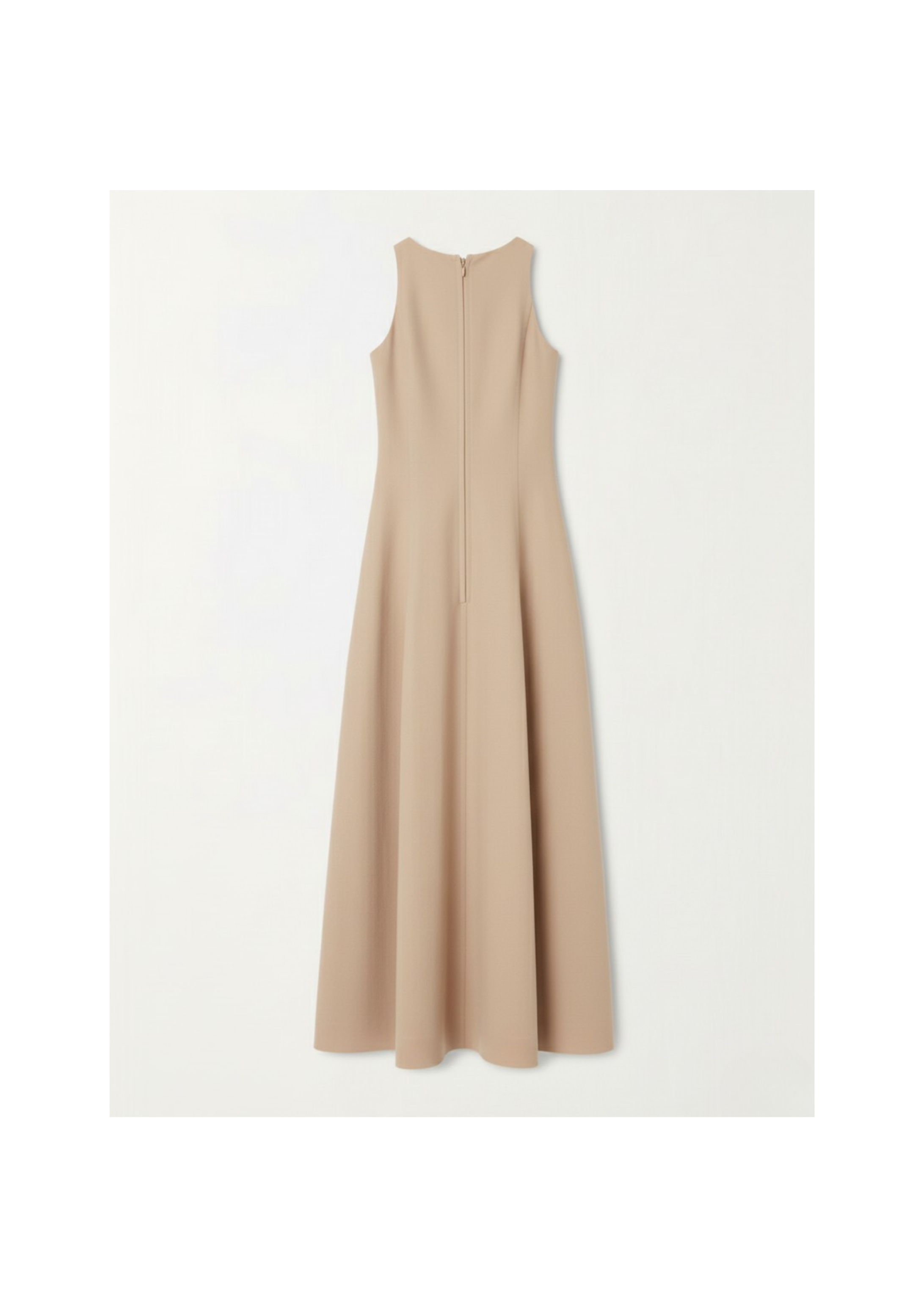 Linen-blend Twill Dress