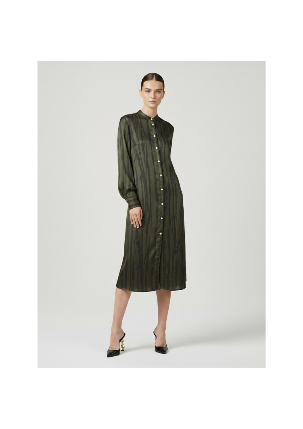 Riviera Forest Shirt Dress
