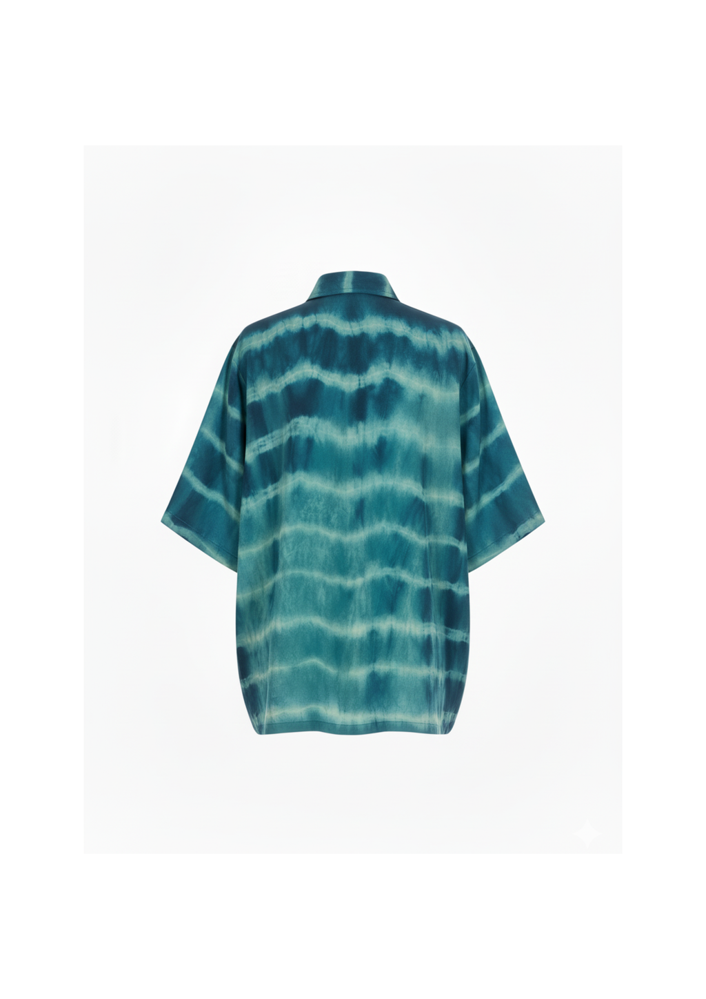 Teal Horizon Dye Shirt