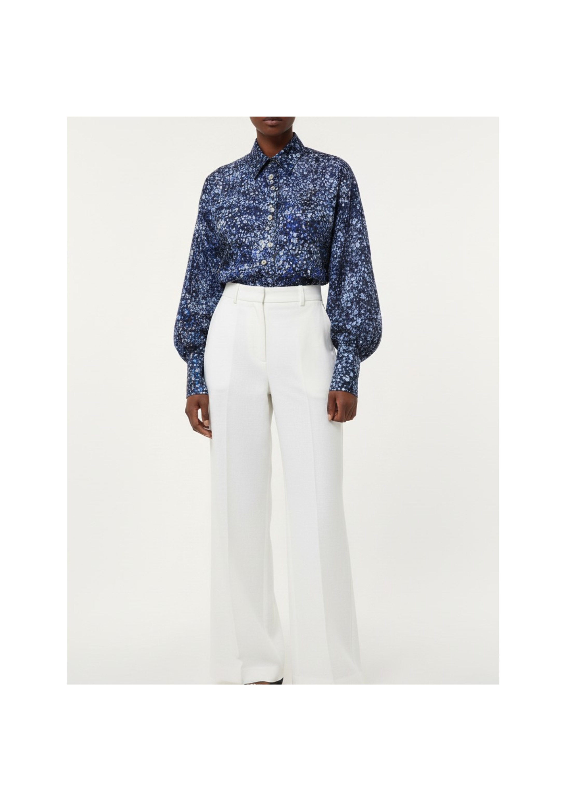 Blue Speckle Dyed Shirt