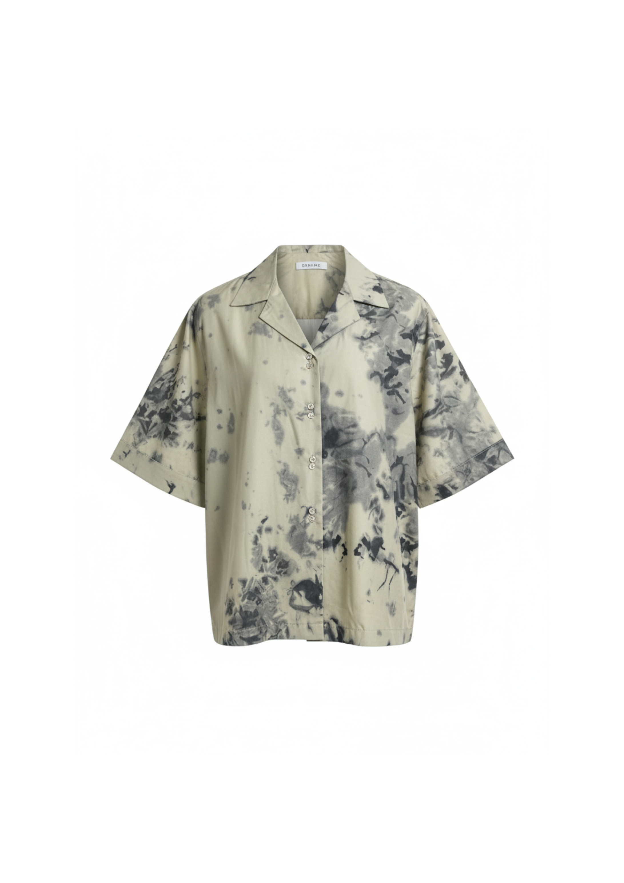 Olive Ink Tie-Dye Shirt