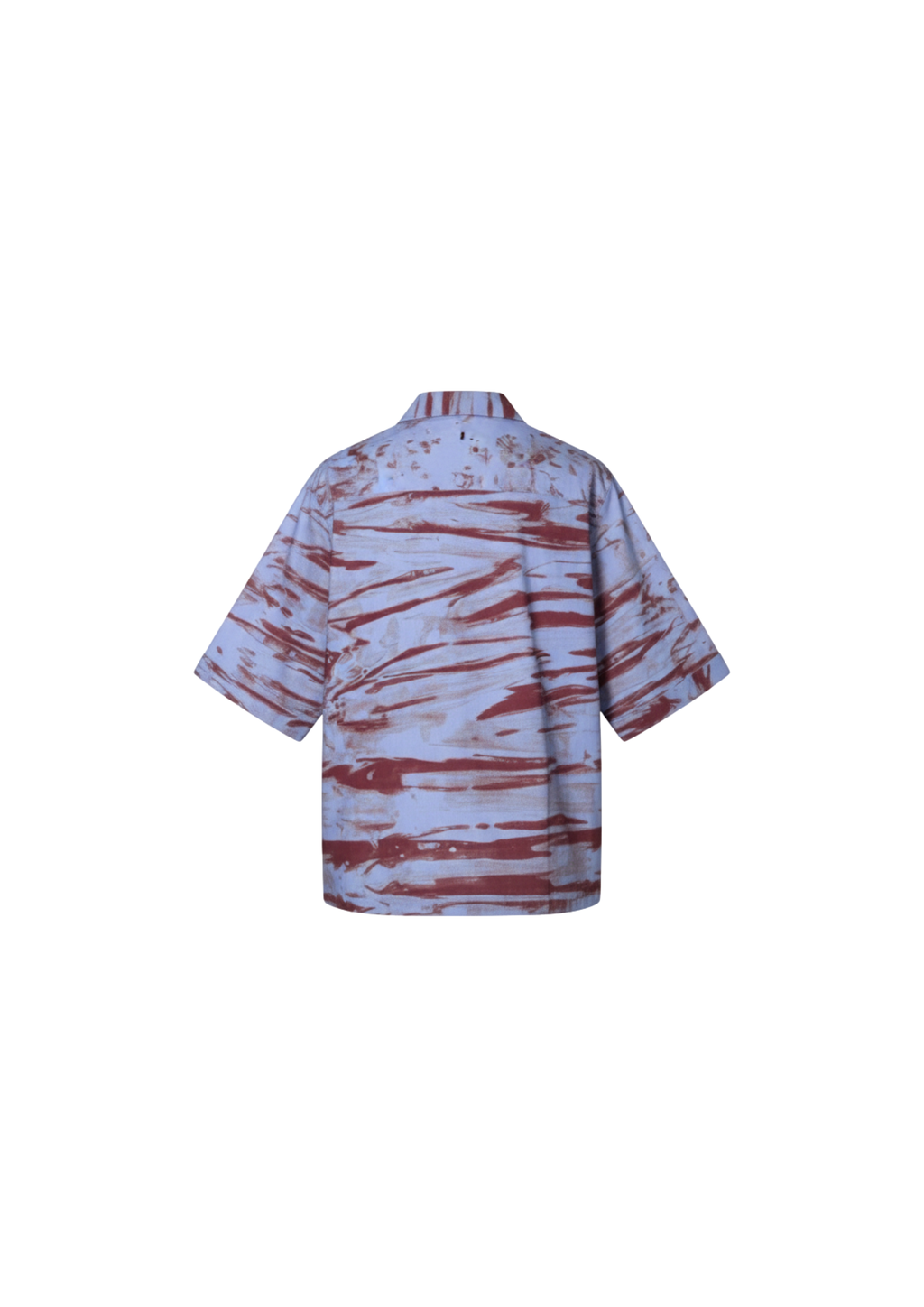 Dust Blue and Oxide Red Shirt