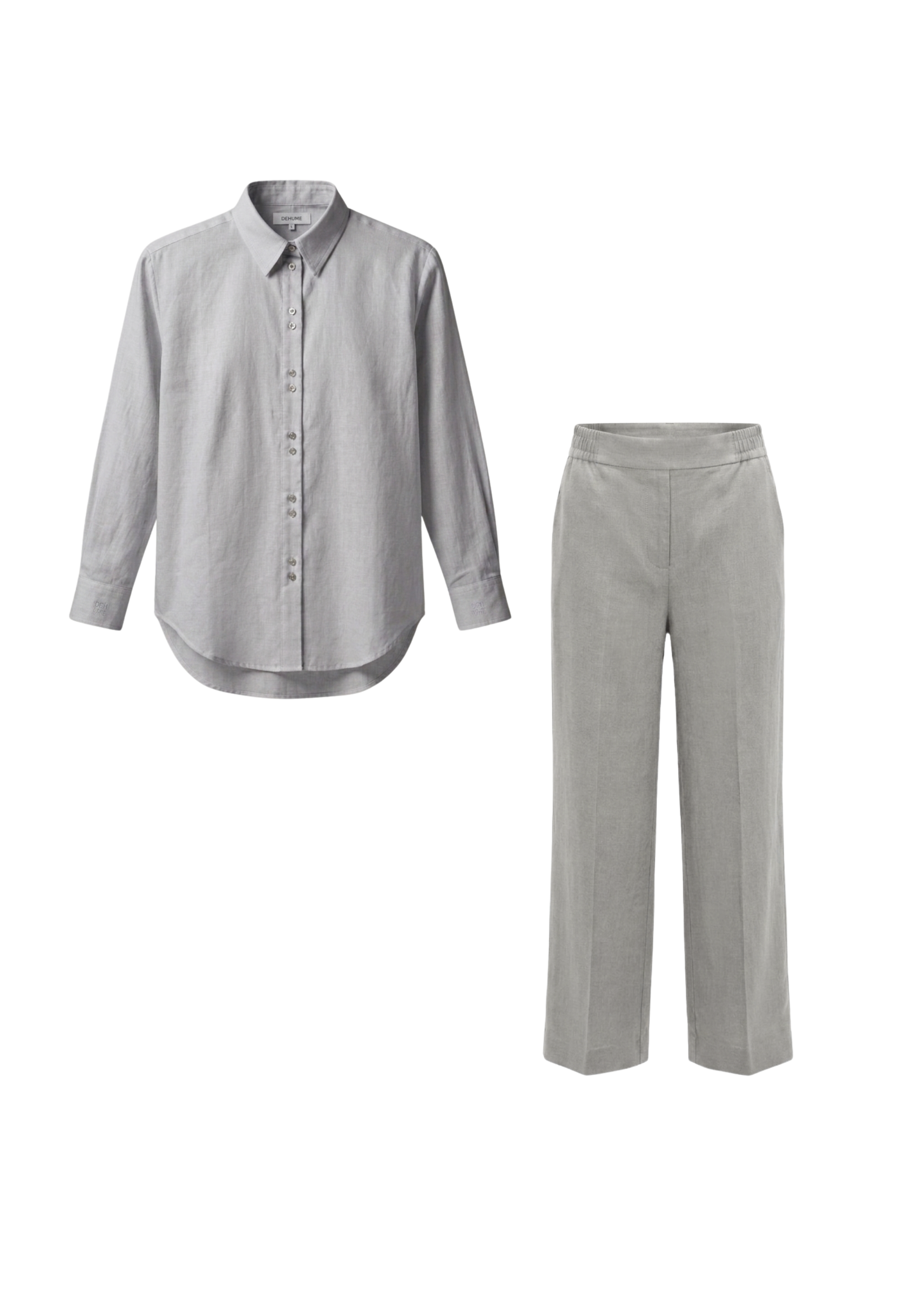 Grey Linen Ease Set